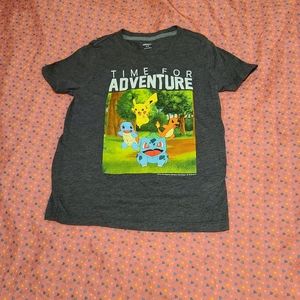 Pokemon Time For Adventure Shirt Size XS (5) Excellent Condition